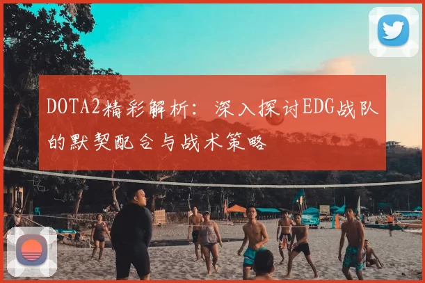 DOTA2精彩解析：深入探讨EDG战队的默契配合与战术策略