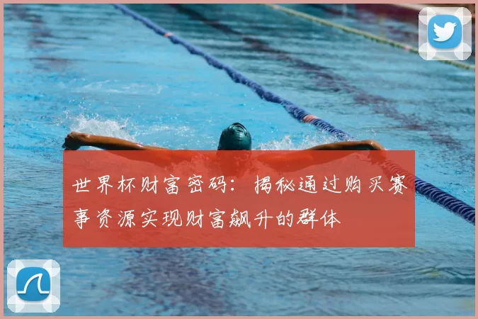 世界杯财富密码:揭秘通过购买赛事资源实现财富飙升的群体