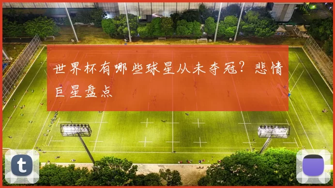 世界杯有哪些球星从未夺冠?悲情巨星盘点