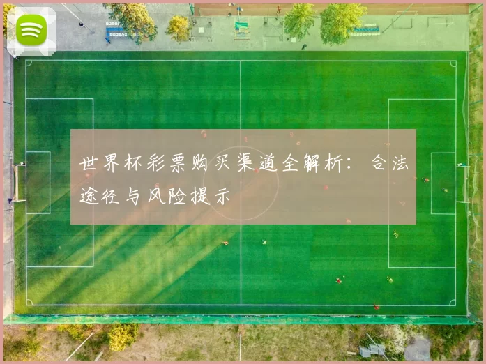 世界杯彩票购买渠道全解析:合法途径与风险提示